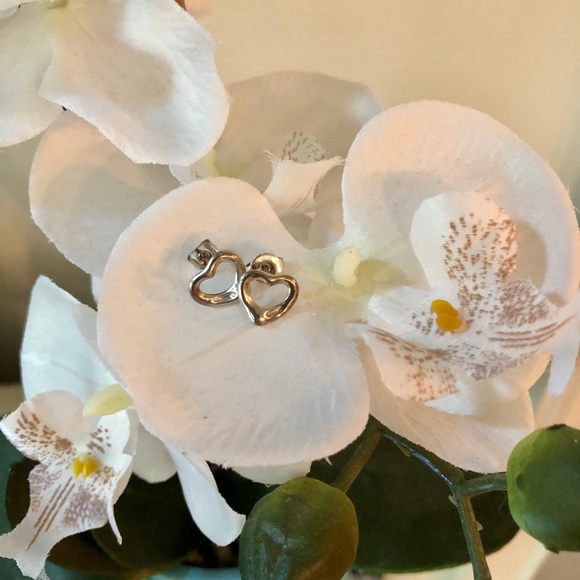 Tiffany & Co. Jewelry - Tiffany open heart earrings